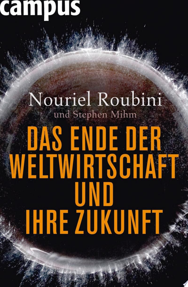 Das ende. Nouriel Roubini book.