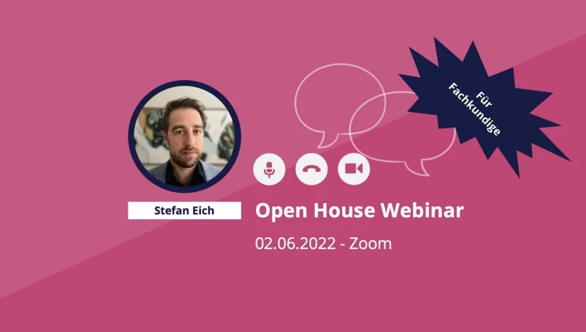 The Currency of Politics - Open House Webinar mit Stefan Eich