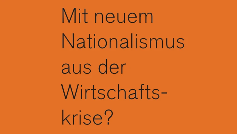 Stickeraktion: Mit neuem Nationalismus aus der Wirtschaftskrise?