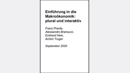 Einführung in die Makroökonomik: plural und interaktiv