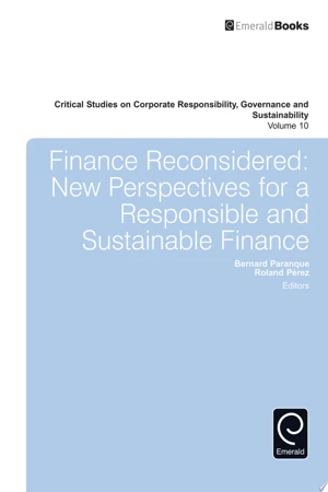 Finance Reconsidered